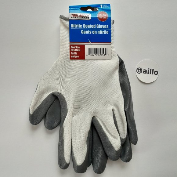 Tool Bench Hardware Nitrile Coated Gloves - Picture 5 of 13